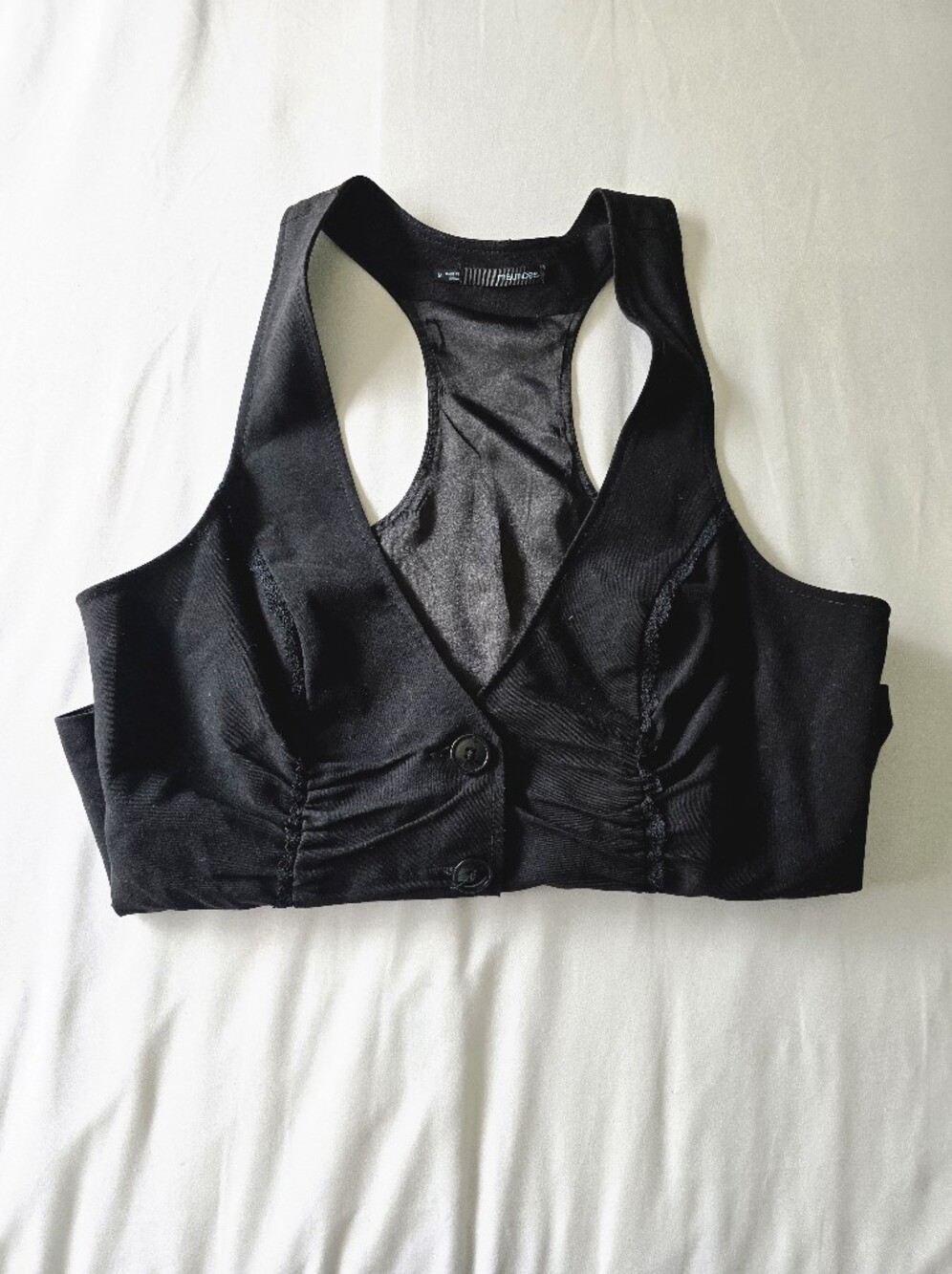 Maurices Black Vest Size Medium